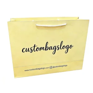 Customizable Eco-Friendly Recyclable Shopping Paper Bags