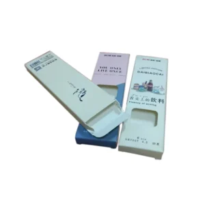 Customizable Foldable Display Paper Box with Window for Pens and Pencils, UV Coating, Vanishing, and Embossing Options