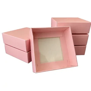 Customizable Glossy-Laminated Fine Paper Gift Box