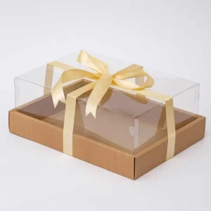 Customizable Kraft Paper Cake Boxes Factory Direct Supply for Food Packaging