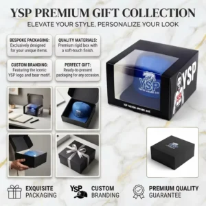 Customizable Logo Black Rigid Box with Clear Window Premium Container for Cap and Hat Presentation Suite