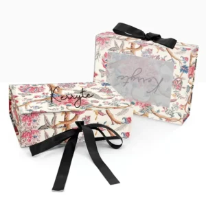 Customizable Logo Cardboard Makeup Cosmetic Gift Boxes Rigid Paper Packaging for Skincare Shipping