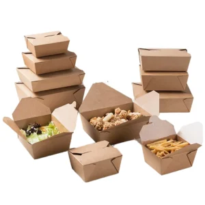 Customizable Rigid Thick-Wall Kraft Paper Boxes with Anti-Soak and Offset Printing for Cake and Baby Food Packaging