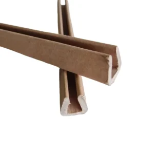 Customizable U-Profile Kraft Cardboard Edge Protectors for Packaging