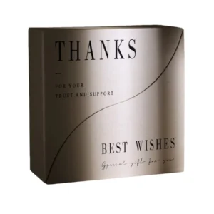 Customizable White Special-Shape Paper Gift Box for Candle or Wallet Packaging