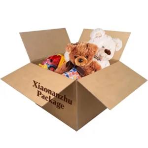 Customized 3/5-Layer Kraft Corrugated Cardboard Shipping Boxes with Custom Logo for Moving