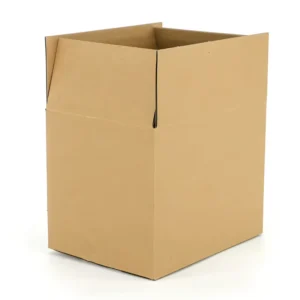 Customized 3 Ply Strong Brown Moving Cartons Corrugated Paper Packaging Shipping Boxes