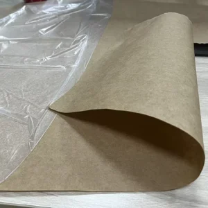 Customized 85gsm Peelable PE Foaming Kraft Paper Waterproof Sponge Underlay Paper