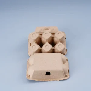 Customized Biodegradable Paper Chicken Egg Tray Cardboard Egg Holder Tray 6 12 15 18 20 30 Pulp Egg Tray