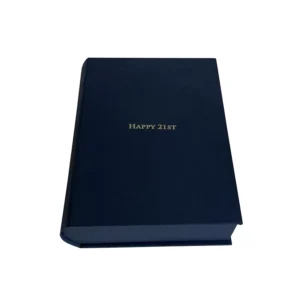 Customized Book-Shaped Rigid Cardboard Gift Boxes, OEM/ODM Packaging
