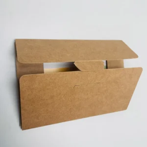 Customized Brown Kraft Paper Inserted Type Envelope Pouch
