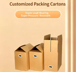 Customized Cardboard Corrugated and Hardboard Moving Cartons