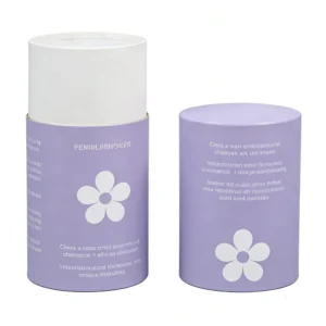 Customized Cardboard Cylinder Paper Tube Perfume Essential Oil Round Tube Packaging
