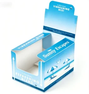 Customized Cardboard Display Box with Custom Design and Logo