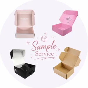 Customized Colored Corrugated Apparel Mailer Box