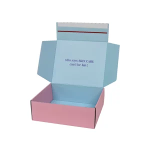 Customized Colored Kraft Paper Mailer Boxes with Custom Logo for Apparel Clothes Socks