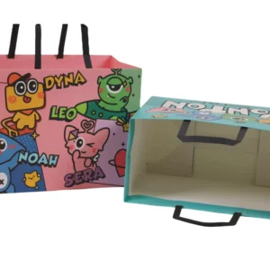 Customized Colored Paper Gift and Shopping Bags with Logo Printing