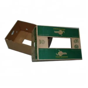 Customized Corrugated Banana Fruit Packaging Carton Box