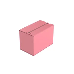 Customized Corrugated Folding Paper Box Colorful with Matt Lamination for Blush