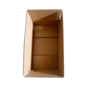 Customized Corrugated Kraft Paper Display Box Supermarket Storage