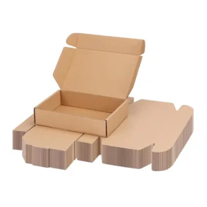 Customized Corrugated Paper Moving Shipping Mailing Boxes, Portable, Reusable