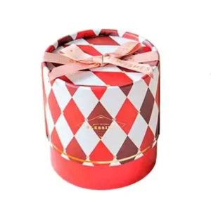 Customized Cylinder Aluminum Foil Cardboard Tea Canister Paper Tube Packaging Box for Tea Bags Christmas Packaging
