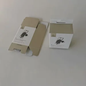 Customized E/F Flute Corrugated Paper Box for Smart Electronics and Chargers