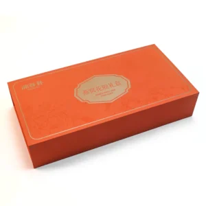 Customized Eco-Friendly Coated Paper Rigid Boxes With Offset Printing for Cheese and Food Packaging