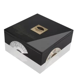 Customized Eco Friendly Food Grade Mini Cake Dessert Rigid Paperboard Boxes with Recycled Materials