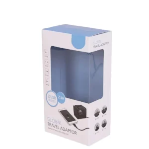 Customized Electronic Product Printing Packaging Box with PVC Window