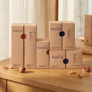 Customized Essential Oil Folding Paper Box Facial Skincare Packaging