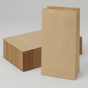 Customized Fast Food Takeaway SOS Kraft Paper Bag