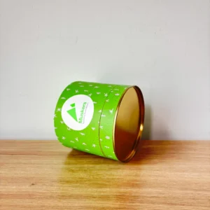 Customized Food Grade Cylinder Cardboard Tea Can Paper Tube Canister Box for Food Packaging