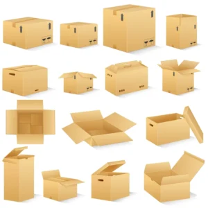 Customized Hard Packing Boxes, Paper Boxes and Moving Cartons for Express Logistics Packaging