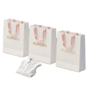 Customized Kraft Paper Bags and Paper Gift Bags for Holiday Retail and Boutique