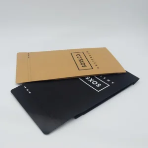 Customized Kraft Paper Black Card Paper Mailer Bag Envelopes OEM ODM