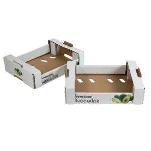 Customized Logo Gift Fruit Carton Corrugated Paper Eco-Friendly Material for Export Use