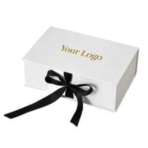 Customized Logo Hard Gift Box with Magnetic Closure, Biodegradable, for Jewelry, Gifts, and Clothing