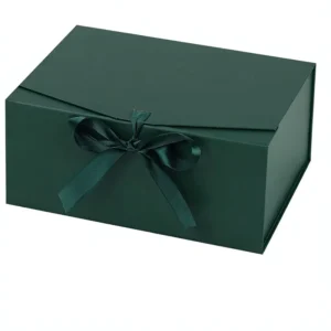 Customized Logo Printed Luxury Folding Magnetic Rigid Gift Packaging Boxes with Recycled Materials and Glossy Matt Lamination