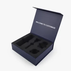 Customized Logo Printed Paper Boxes with Dividers for Dessert Packaging
