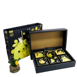 Customized Logo Printing Colorful Paper Mooncake Box Outer Packaging