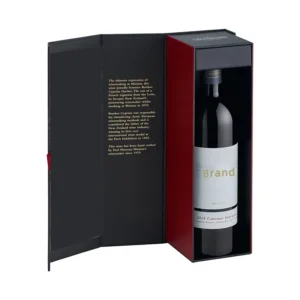 Customized Logo Red Wine Gift Box