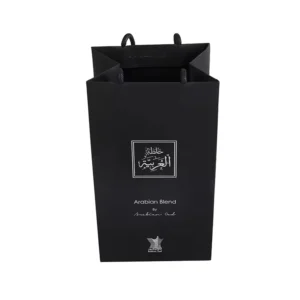 Customized Logo Retail Recycled Kraft Paper Bag for Smart Watch & Mobile Phone Accessories