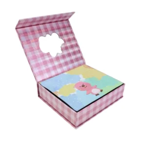 Customized Luxury PVC Window Packaging Box Folding Hard Rigid Cardboard Paper Magnetic Gift Box