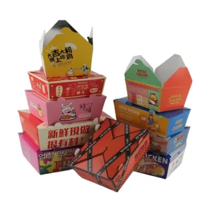Customized Paper Box for Takeout Food Packaging