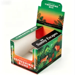 Customized Paper Cardboard Display Box with Custom Logo Design