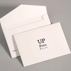 Customized Paper Invitation Envelopes with Custom Size and Logo for Business and Wedding Invitations