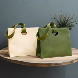 Customized Paper Packaging Shopping Bag With Logo Luxury Business Custom Craft Paper Bag