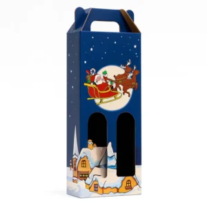 Customized Portable 3/6 Canned Wine Beverage Gift Packaging Box Low-Cost Beer Whiskey Cocktail Box Kraft Paper