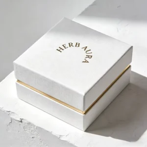 Customized Portable Square Rigid Gift Box Matte Finish Eco-Friendly Recyclable Biodegradable Embossed Paper